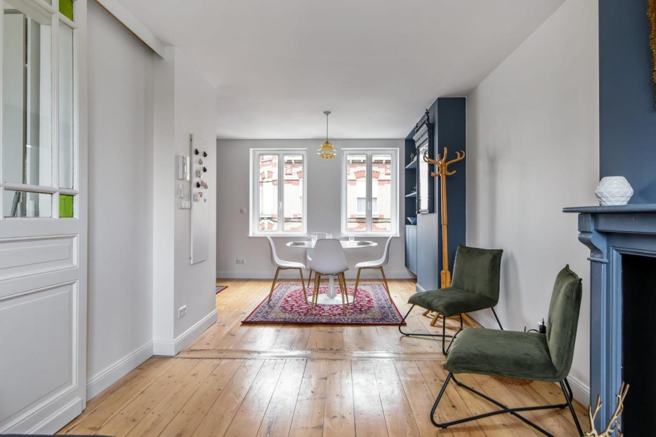 Duplex Amperio - Welkeys Lejlighed Lambersart Eksteriør billede